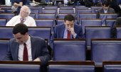Several journalists were excluded from a briefing in the White House on Friday. (© picture-alliance/dpa)