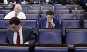 Several journalists were excluded from a briefing in the White House on Friday. (© picture-alliance/dpa)
