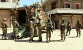 Afrin following its capture by Turkish soldiers and allies. (© picture-alliance/dpa)