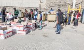 Refugees in the southern Spanish town of Tarifa. (© picture-alliance/dpa)