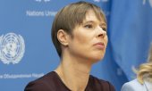 Estonian president Kersti Kaljulaid. (© picture-alliance/dpa)