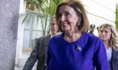 Opposition leader Nancy Pelosi after announcing impeachment proceedings. (© picture-alliance/dpa)