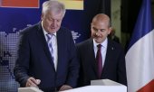 Seehofer and his Turkish counterpart Soylu. (© picture-alliance/dpa)