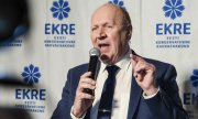 Mart Helm, leader of the Ekre party and Estonia's interior minister. (© picture-alliance/dpa)
