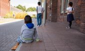 Children in a reception centre in the Netherlands in 2018. (© picture-alliance/dpa)