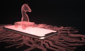 Spyware programmes such as Pegasus that are invisible to mobile phone users can activate camera functions undetected, and much more. (© picture-alliance/Alexander Limbach)