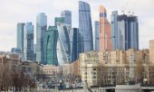 A view of the Moscow International Business Centre, or Moscow-City. (© picture alliance/dpa/TASS/Maxim Churusov)