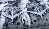 Aircraft at Russia's Engel-2 airbase. (© picture-alliance/ASSOCIATED PRESS)
