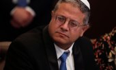 Itamar Ben-Gvir on 3 January. (© picture alliance/EPA/ATEF SAFADI/POOL)