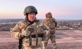 Yevgeny Prigozhin in a video on 3 March. (© picture alliance/dpa/Konkord Company Press Service/Konkord Company Press Service)