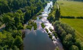 The Wickede (Ruhr) region, where renaturation measures have been carried out. (© picture-alliance/Jochen Tack)