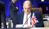 British Defence Secretary Ben Wallace. (© picture alliance / EPA / TOMS KALNINS)