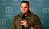 Ukrainian Chief of Staff Andriy Yermak spoke of "very productive consultations" on a "just and lasting peace". (© picture-alliance/NurPhoto / STR)