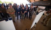 Volodymyr Zelensky at Skrydstrup Air Base in Denmark on 20 August. (© picture alliance / SvenSimon-ThePresidentialOfficeU / Presidential Office of Ukraine)