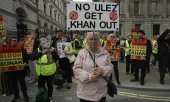 Protest in front of Downing Street on 29 August. (© picture-alliance/dpa)